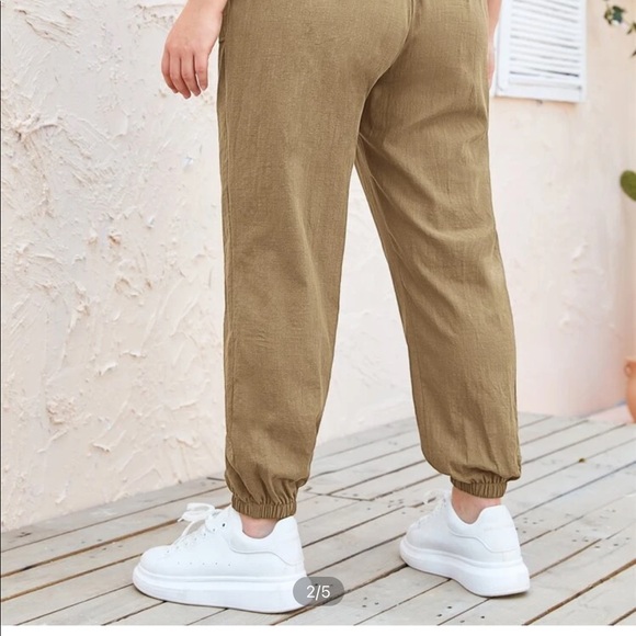 1XL Plus Size Khaki SHEIN Pants. NWOT, never worn. - Picture 3 of 8